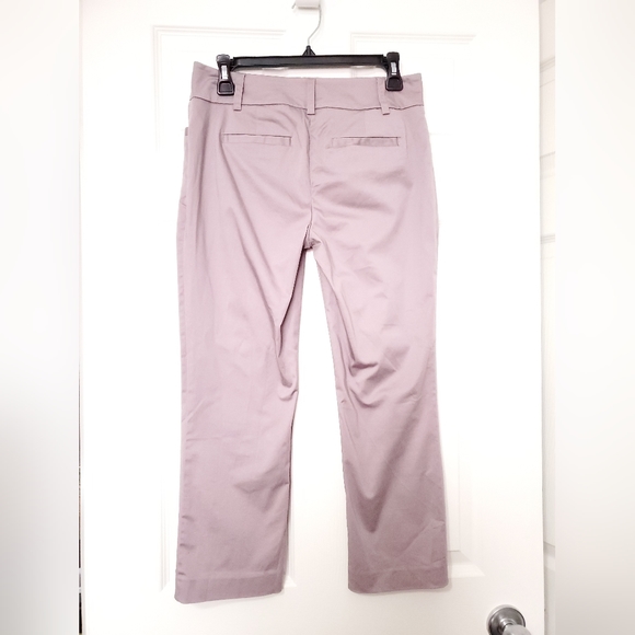 RW&CO cotton cropped pants suit bottoms lilac purple grey 4 fits XS pastel - Picture 7 of 10